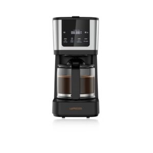 LePRESSO Rich Brew Coffee Machine Interactive Touch Display 900W Coffee Maker / Touch Display / Quick Drew / Glass Carafe Capacity 1.25L-Black - Image 3