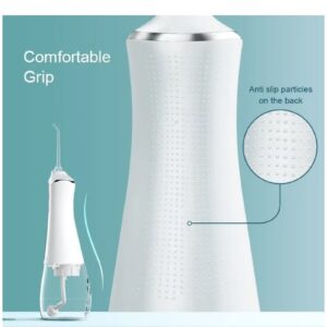 DOSCHER Portable Water Dental Flosser For Teeth Cleaning Dental Oral Irrigator With 4 Modes Scalable 5 Jet Nozzles IPX7 Water Resistance 300ML - Image 3