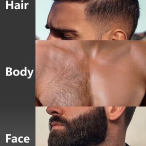 DOSCHER Electric Hair Trimmer for men, Body Shaver Groomer Safe Suitable, Shaver Rechargeable Waterproof Wet And Dry - Image 5