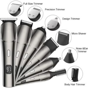 DOSCHER Electric Hair Trimmer for men, Body Shaver Groomer Safe Suitable, Shaver Rechargeable Waterproof Wet And Dry - Image 7