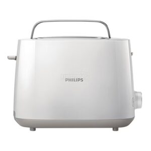 Philips Toaster Daily Collection - Plastic, 2 Slots With Bun Warmer, 8 Settings, 830 W HD2581/01 White - Image 5
