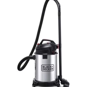 BLACK+DECKER Canister Stainless Steel Vacuum Cleaner With Wet And Dry Function 30 L 1610 W WV1450-B5 Silver/Black - Image 6