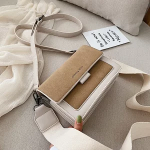 Bag Women 2025 New Trendy Korean Retro Handheld Small Square Bag Fashion Versatile Single Shoulder Crossbody Bag Trendy - Image 2