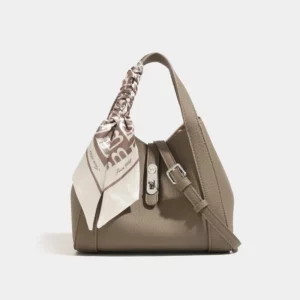 Autumn and winter new versatile bag high-end vegetable basket women's bag portable shoulder crossbody bucket bag - Image 1
