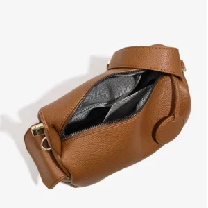 Women's Bags Fashion PU Leather Top Carrying Bag Handbags Multi Pocket Design Multifunctional Crossbody Tote Bag Shoulder Bag - Image 2