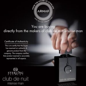 Armaf Club De Nuit Intense Man EDT 105ml - Image 3