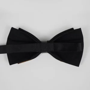 Men's Solid Black White Bow Ties Formal Dress Wedding Bowties For Men Women Leisure Metal Bling Butterfly Bowknot Banquet Cravat - Image 6