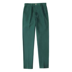 2024 Autumn New Waffle Stretch Waist Business Formal Pants Men Fashion Wedding Slim Trouser Mens Brand Social Party Suit Pants - Image 6