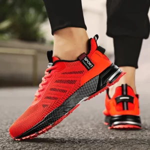 Men's Fashion Sneakers Breathable Comfortable Lightweight Walking Shoes Casual Sports Running Tennis Gym Training Shoes for Men - Image 5