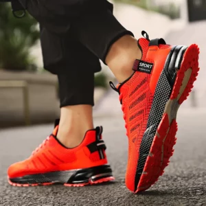 Men's Fashion Sneakers Breathable Comfortable Lightweight Walking Shoes Casual Sports Running Tennis Gym Training Shoes for Men - Image 6