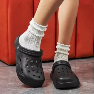 Summer Comfortable Clogs Slippers for Women Lightweight Anti Slip Beach Sandals Woman Fashion White EVA Waterproof Garden Shoes - Image 3