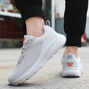 Men's breathable casual sneakers four season new soft sole outdoor racing running shoes students' lightweight speed sports shoes - Image 5