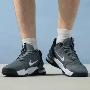 Nike Rear Cushioning Air Cushioning Rebound Support Fitness Training Men's Running Shoes New Air Trainer 1 Comfortable Wear-Resistant Commuting Sports Running Shoes Gray-Black High-End Color Versatile Casual Sports Shoes Men's Recommended Dm0829-003 - Image 8