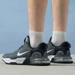 Nike Rear Cushioning Air Cushioning Rebound Support Fitness Training Men's Running Shoes New Air Trainer 1 Comfortable Wear-Resistant Commuting Sports Running Shoes Gray-Black High-End Color Versatile Casual Sports Shoes Men's Recommended Dm0829-003 - Image 7
