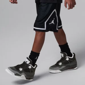 Nike genuine Air Jordan 4 GS women's large children's shock-absorbing sports shoes FQ8213-002 - Image 1