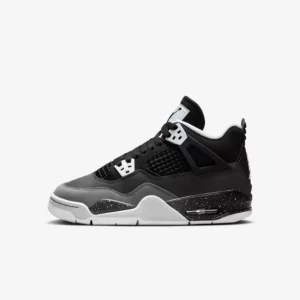 Nike genuine Air Jordan 4 GS women's large children's shock-absorbing sports shoes FQ8213-002 - Image 3