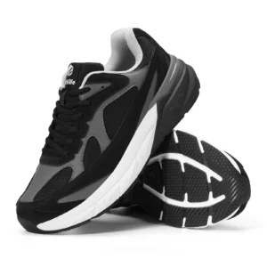 Fitville Extra Wide Walking Shoes for Men Wide Cushioned Sports Shoes For Swollen Feet Flat Feet Arch Fit Relieve Heel Pain - Image 1