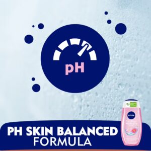 Nivea Waterlily Andoil Shower Gel Refreshing Body Wash With Caring Oil Pearls Andfloral Scent 250ml - Image 5