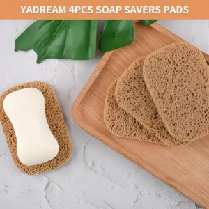 2PCS Soap Holder Pads, Non-Slip Soap Bar Savers Self-Draining Soap Lifting Pads for Soap Dish BPA-Free for Shower Kitchen - Image 6