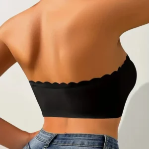 Front Button Underwear Bra No Underwire Smooth Breathable Comfortable Solid Color Gathering No Trace Invisible Women Underwear - Image 2