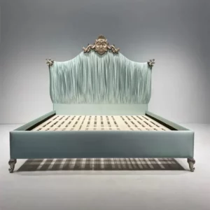 Classic European Bed Double King Size Apartment Headboard Quality Bed Twin Create Master Bedroom Cama De Casal Home Furniture - Image 3