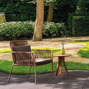 Rope Furniture Garden Dining Set Outdoor Modern Design of Dining Tables and Chairs Set - Image 3