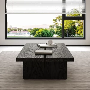 Dinner Writing Coffee Table Standing Moving Modern Side Table Luxury Living Room Wood Decoration Mesa Auxiliar Home Furniture - Image 1