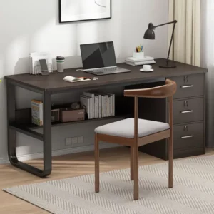 Computer desk Study table Modern desk Dormitory table Simple writing desk - Image 3