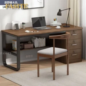 Computer desk Study table Modern desk Dormitory table Simple writing desk - Image 5