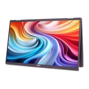 Acer 15.6 Inch Foldable Dual FHD Portable Monitor, HDMI, 2 x USB type C (15 W), 250 cd/m², VESA Mountable, Ref. UM.ZP3EE.009 black - Image 6