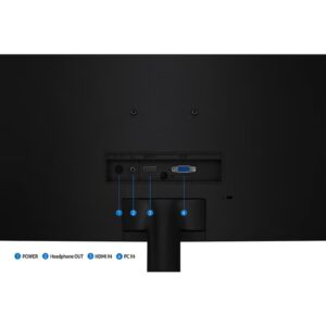 Samsung 32 inch Essential S3 Curved Monitor, FHD Resolution, 100Hz Resolution, 4ms (GtG) Response Time, Eye Saver Mode, Flicker Free, 16.7m Color Support | LS32D392GAMXUE Black - Image 2