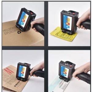 GearZone （Not Including Ink Cartridge）600DPI Handheld Inkjet Printer Machine, Portable Handheld Printer for Text/Barcode/Logo/QRCode/Counter/Batch Number/Date Coder(Printing Height: 0.08-0.5Inch) - Image 4