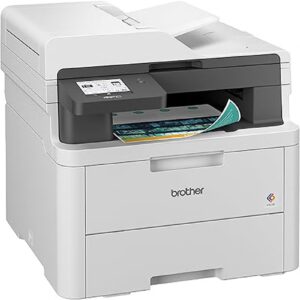 Wireless All in One Printer, MFC-L3720CDW, with Advanced LED Color Laser Print, ADF, Duplex & Mobile Printing, High Yield Ink Toner White - Image 4