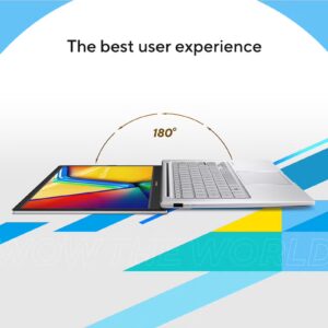 ASUS (Upgraded Version) Vivobook 14 Laptop With 14-Inch Display, Core i5-1334U Processor/8GB RAM/512GB SSD/Intel UHD Graphics/Windows 11 Home Quiet Blue Quiet Blue English Quiet Blue - Image 3