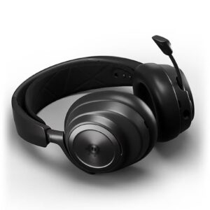 steelseries Arctis Nova Pro Wireless X Multi-System Gaming Headset PC Xbox , Premium Hi-Fi , Active Noise Cancellation, Infinity Power System, ClearCast Mic, PC/PS5/Switch/Mobile/Xbox, Black | 61521 - Image 5