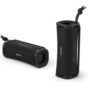Sony ULT Field 1 Wireless Ultra Portable Bluetooth Compact Speaker, IP67 Waterproof, Dustproof and Rustproof with Enhanced Bass, 12 Hour Battery and Detachable Strap, UAE Model, 2024 Black - Image 2