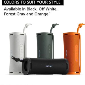 Sony ULT Field 1 Wireless Ultra Portable Bluetooth Compact Speaker, IP67 Waterproof, Dustproof and Rustproof with Enhanced Bass, 12 Hour Battery and Detachable Strap, UAE Model, 2024 Black - Image 4