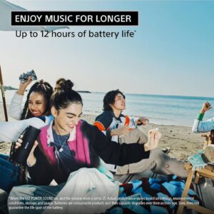 Sony ULT Field 1 Wireless Ultra Portable Bluetooth Compact Speaker, IP67 Waterproof, Dustproof and Rustproof with Enhanced Bass, 12 Hour Battery and Detachable Strap, UAE Model, 2024 Black - Image 5