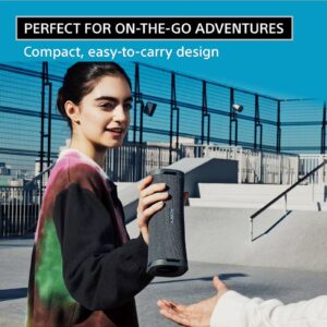 Sony ULT Field 1 Wireless Ultra Portable Bluetooth Compact Speaker, IP67 Waterproof, Dustproof and Rustproof with Enhanced Bass, 12 Hour Battery and Detachable Strap, UAE Model, 2024 Black - Image 6
