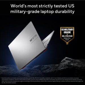 ASUS (Upgraded Version) Vivobook GO 14 E1404GA-NK039W Laptop With 14-Inch Display, Core i3-N305 Processor/8GB RAM/256GB SSD/Intel UMA Graphics/Windows 11 Home / Cool / Cool English/Arabic Cool Silver - Image 4