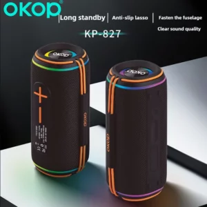 OKOPwireless Bluetoothspeaker Outdoor Portable Heavy Bass Stereo High-power Dual Speaker Subwoofer Camping Party TF USB 블루투스 스피커 - Image 3