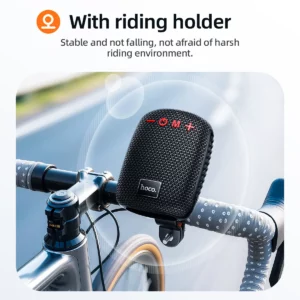 HOCO HC35 Outdoor Riding Bluetooth 5.4 Speaker Wireless Mini Audio Music Player Supports Bluetooth Playback FM TF Card USB Flash - Image 2