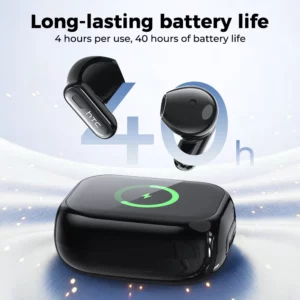 Full HD LCD Display Wireless Bluetooth Earphones HTC NE68 Music Earbuds 30 hour Battery Life Pure Bass Sound Clear Comfortable - Image 4