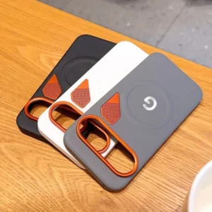 Busienss Simple Heat Dissipation Magnetic Charging PU Leather Case For Google Pixel 10 Pro XL 10 Pro Shockproof Protection Cover - Image 3