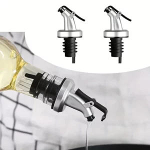Transparent Glass Automatic Opening Closing Nozzle Oil Bottle Leakproof Household Kitchen Soy Sauce Vinegar Pot Seasoning Bottle - Image 4