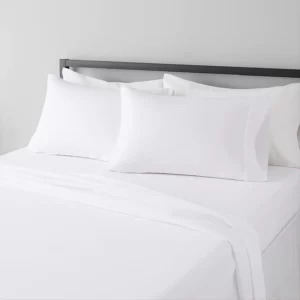 Sheet Set Breathable & Cooling Sheets Hotel Luxury Bed Sheets Extra Soft Easy Fit - 3/4 Piece Set - Image 3