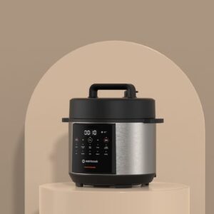nutricook Smart Pot Essentials 900W, 4L, 7 In 1 Electric Pressure Cooker, Slow Cooker,Rice Cooker, Steamer, Sauté Pot & More, 11 Smart Programs, 2-Year Warranty 4 L 900 W NC-SP150 Silver/ Black - Image 3