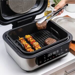 nutricook Smart Air Fryer Grill XL digital 8.5 Liters, with Built in Thermometer, Grill, Air Fry, Roast, Bake, Dehydrate & Reheat, 2 Years limited Warranty 6 L 1760 W NC-AFG960 Black/ Silver - Image 6
