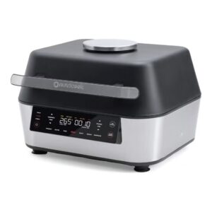 nutricook Smart Air Fryer Grill XL digital 8.5 Liters, with Built in Thermometer, Grill, Air Fry, Roast, Bake, Dehydrate & Reheat, 2 Years limited Warranty 6 L 1760 W NC-AFG960 Black/ Silver - Image 8