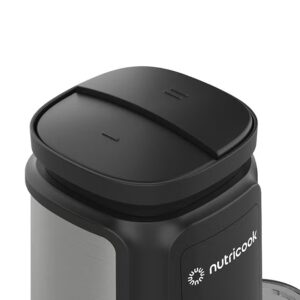 nutricook Multi-Purpose Glass Chopper & Mincer, 500W, 2+2L with 4 SS Blade detachable System, Easy to Clean, Pulse Speed for Precision, Ice Crushing, Anti Slip Ring 2 L 500 W NC-CH2000 Black - Image 6